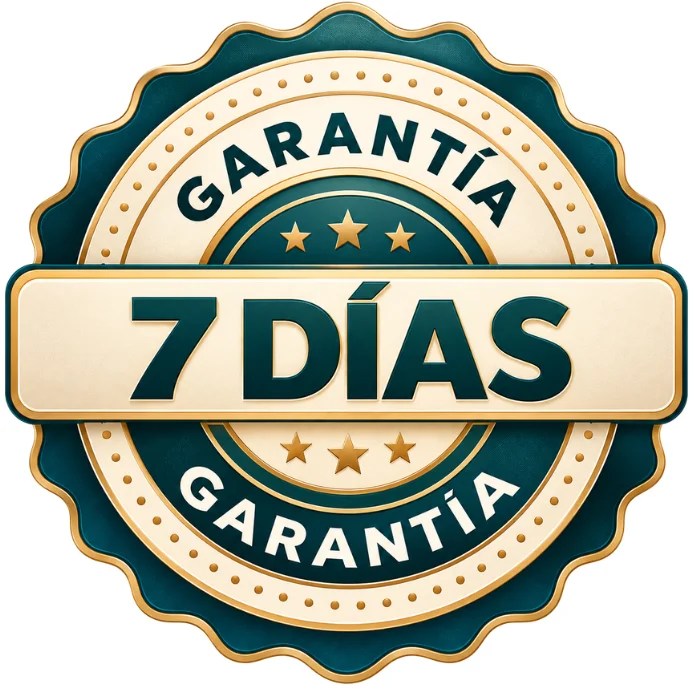 Sello de garantía de 7 días